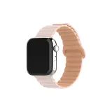 Apple Silicone Magnetic Ring Clasp, Pink & Gray Color  
Яблоко, силикон, магнитный, кольцо, застежка, розовый и серый цвет