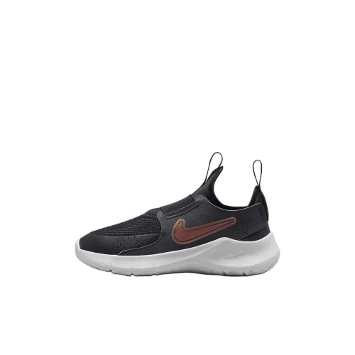 nike Flex Runner 3 Slip Resistant Abrasion Resistant Низкий Топ Детские беговые кроссовки Черный Children Возраст 3-7 лет