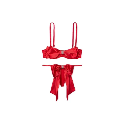 Victoria's Secret Комплект нижнего белья для женщин красный