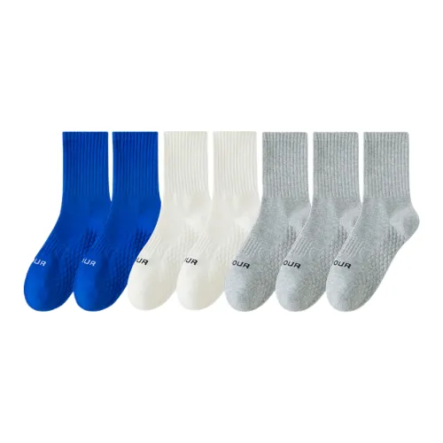 Носки Lan Miao Crew для мужчин упаковка из 7 пар