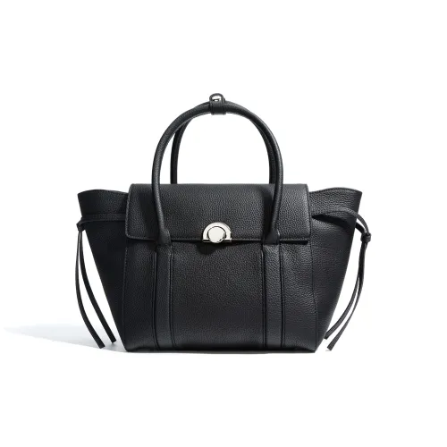 NIUMJ Сумка из натуральной коровьей кожи женская черная вишнево-красная капучино сосна лайм