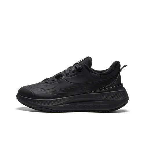 LINING SOFT PLUS Повседневный Низкий Топ Черный Флис с Подкладкой Женский