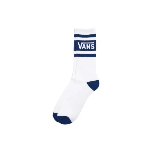 VANS Drop V Crew 1 шт Синий Унисекс MID Носки до икры