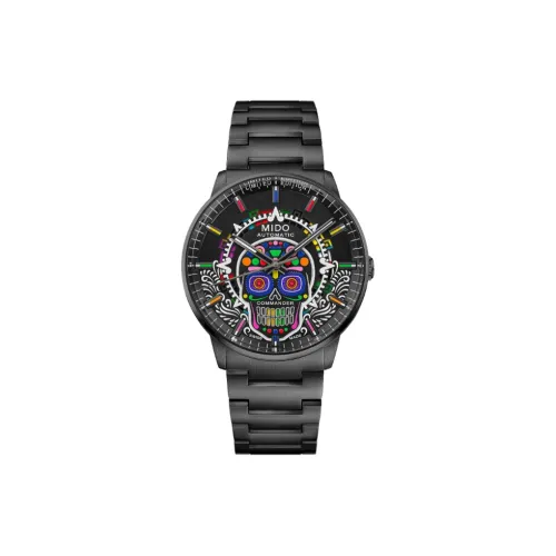 MIDO Commander Collection 'Хэллоуин' Ограниченная серия Автоматический механический механизм Мужские часы Часы 42 мм