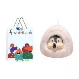 Розовый арахисовый пингвин + гнездо + высококачественная сумка для покупок