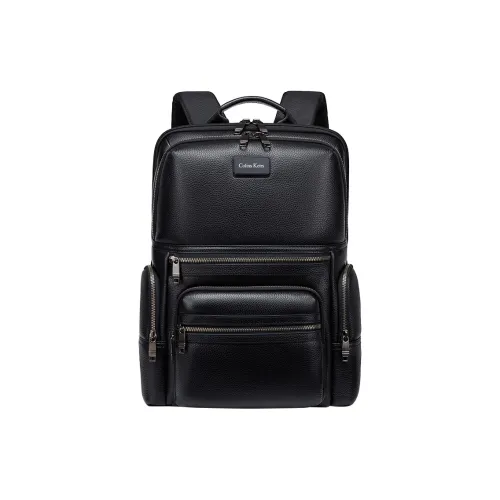 COLINS KEIRS Рюкзак из коровьей кожи большой мужской черный