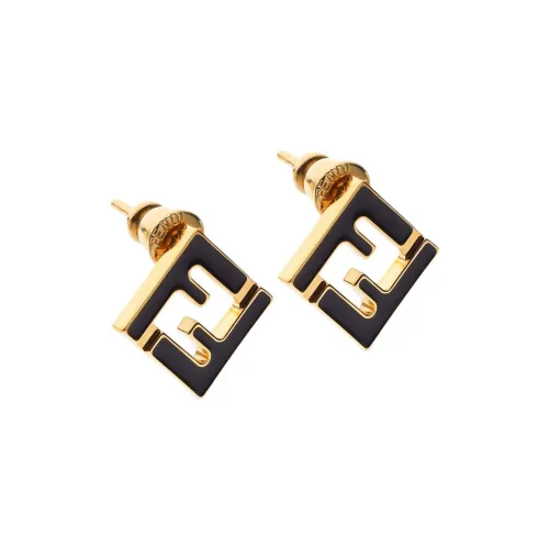 FENDI Серьги с эмалью Женские