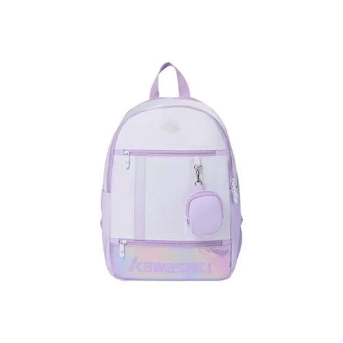 Kawasaki Ткань Рюкзак Стандартный Унисекс Фиолетовый Бежевый Синий