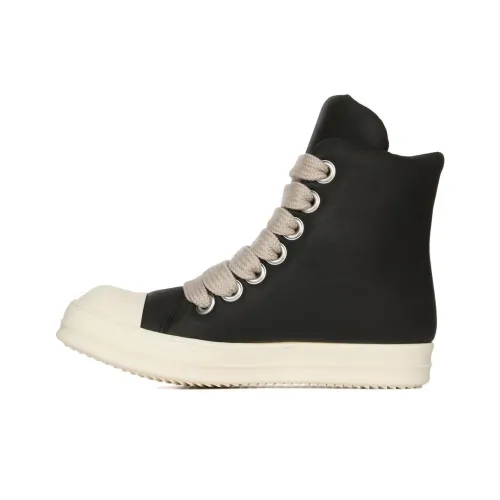 RICK OWENS High Top Canvas Shoes Men's