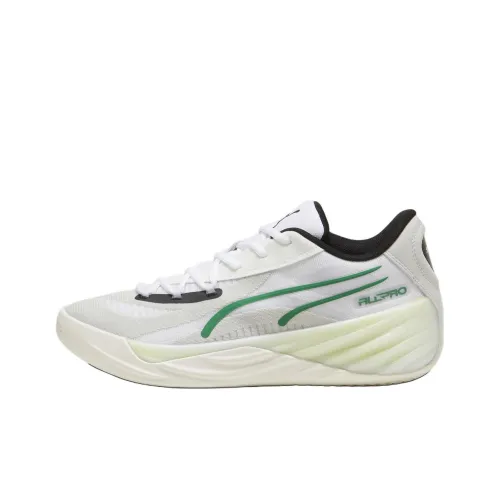 PUMA Все Pro Nitro Баскетбольные кроссовки Low Топ Белый Мужской