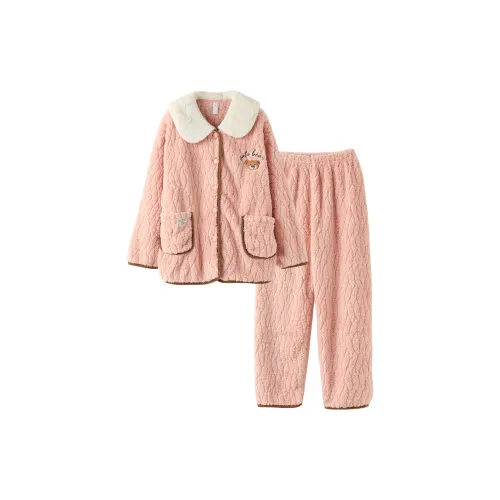 PBENO PD Пижамный комплект женский розовый