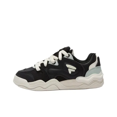 FILA Low Топ Скейтборд Кроссовки Женские Черный Белый