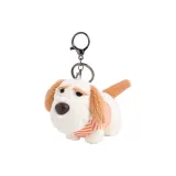 Такса Плюшевая Игрушка Белая Кофейная