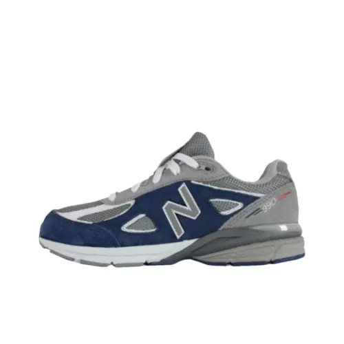 New Balance NB 990 V5 Устойчивые к истиранию Низкие Беговые кроссовки Унисекс Серые