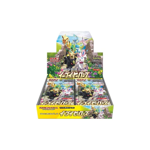 Покемон Покемон Торговые Карты Игра Sword Shield Дополнительный Пакет Eevee Герой Коробка Японское Издание Карты для дуэлей Целая Коробка