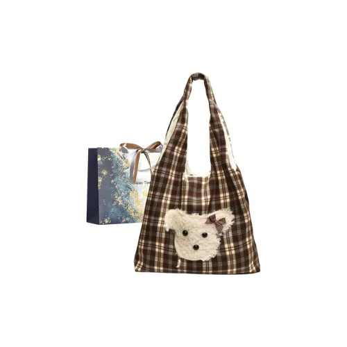 Iman's House Нейлоновая ткань Сумка через плечо Стандартная Женская Коричневый Красный