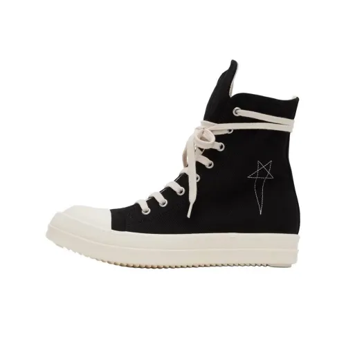 Rick Owens DRKSHDW High Top Canvas Shoes Men's