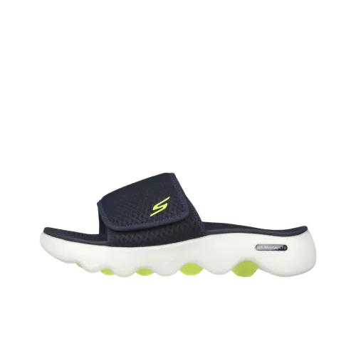 Skechers Go Walk Massage Fit Слипоны Мужские Синие