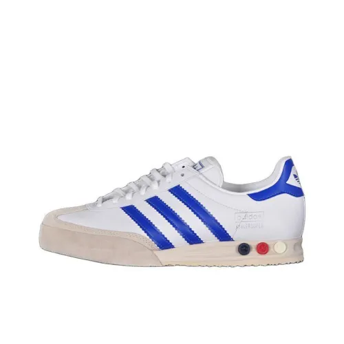 Adidas Originals Slip Resistant Abrasion Resistant Низкие Кроссовки для скейтбординга Женские Белые Синие