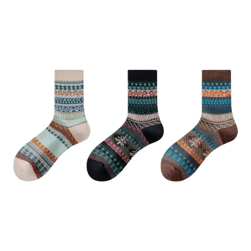 ZEROIN Носки Crew Мужской Combo Set