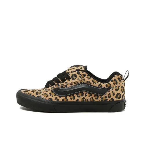 Vans Knu Skool Скейтборд Кроссовки Низкие Черные Женские