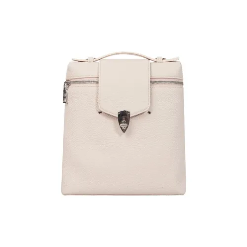 WANACCESSORY Рюкзак из коровьей кожи большой женский миндально-коричневый умброво-коричневый