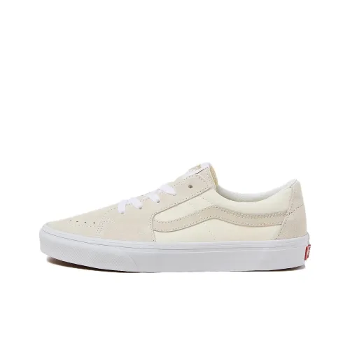 Vans SK8 Canvas Shoes Low Top Ecru Women's