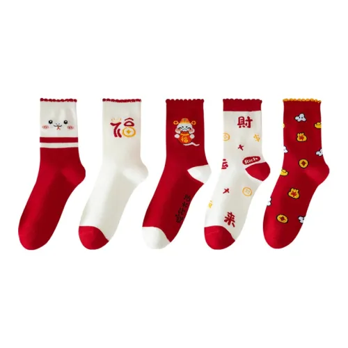 Pretty Lady Носки Crew Унисекс упаковка из 5 пар