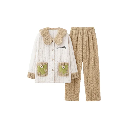 WANANNI Пижамный комплект женский хаки