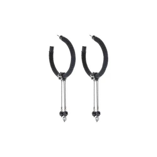 PESERICO Брасс Ожерелье Женские Черный