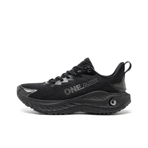 ONEMIX Беговые кроссовки Low Top Starry Black Unisex
