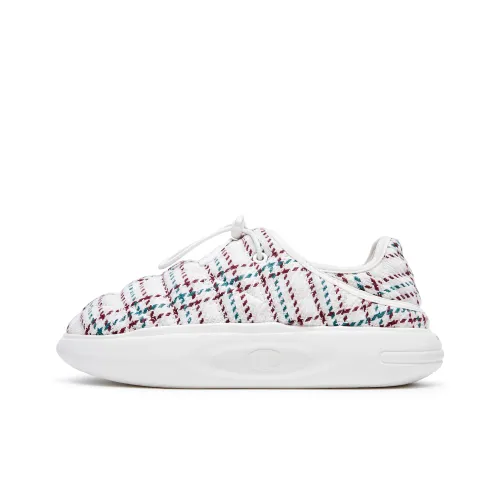 Champion Casual Low Top Пемза Серый/Молочный Белый Женский