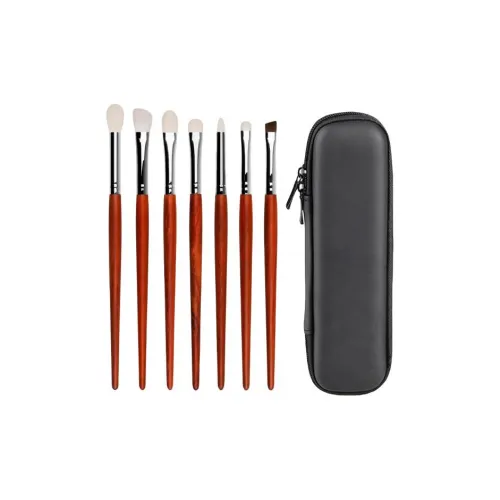 Yu Luo Шерсть Eye Shadow Кисти для макияжа Мягкий и Дружественный к коже 7 шт