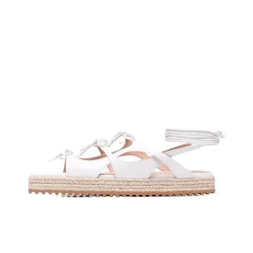 SCAROSSO Sweet Lace One Ремешок Сандалии 3 см Женские Белые