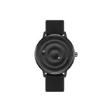 Чёрный циферблат, чёрный ремешок [мокко коробка]