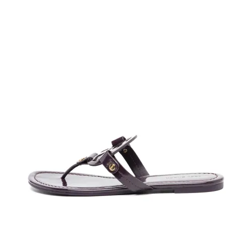 TORY BURCH Miller Шлепанцы Женские Фиолетовые