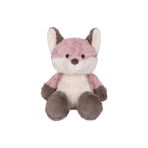 Hugbuddy Розовый Лиса Персик Плюшевый Брелок 35 см Высота 16 см