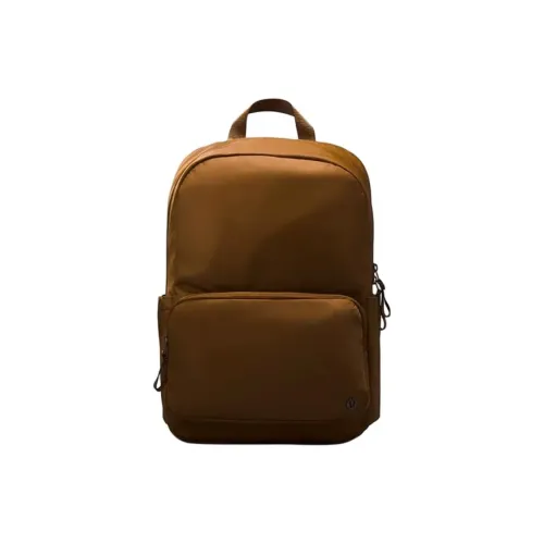 Lululemon Everywhere Нейлон Рюкзак Стандартный Унисекс Карамель