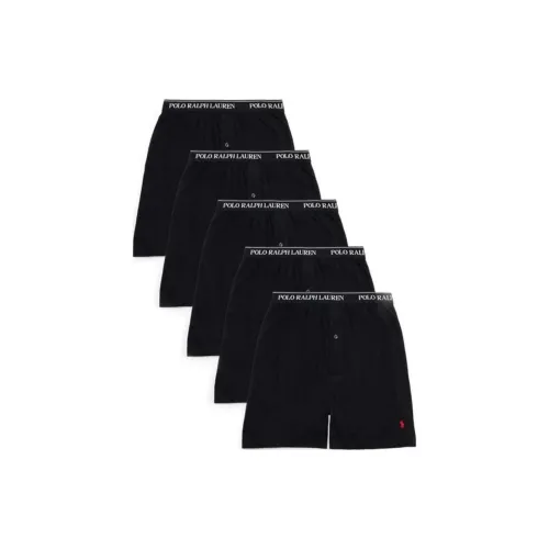Polo Ralph Lauren FW23 Боксер-брюки Мужские упаковка из 5 штук черный