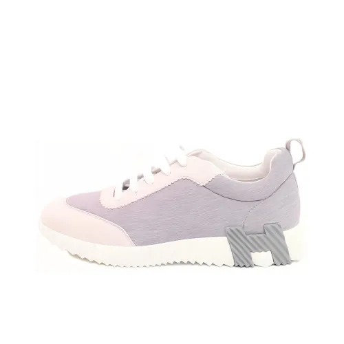 HERMES Низкий топ Повседневная обувь Мужская Серый