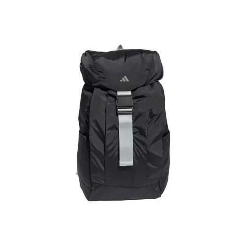 Adidas Hiit Нейлон Рюкзак Стандартный Унисекс Углеродный Серебряный Металлик