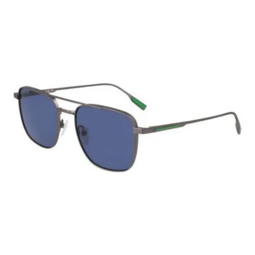 LACOSTE Металл Aviator Солнцезащитные очки Мужские Черные