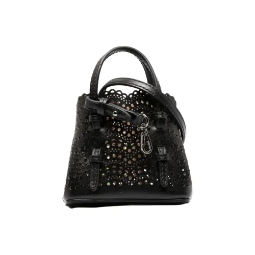 Alaia Сумка из коровьей кожи женская черная