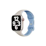 Античный белый & туманно-голубой