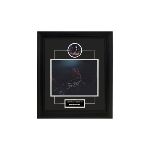 Three For Паук Man 3 В Одной Рамке TOM Holland Подписанная Фото Включает SA Сертификат В Рамке