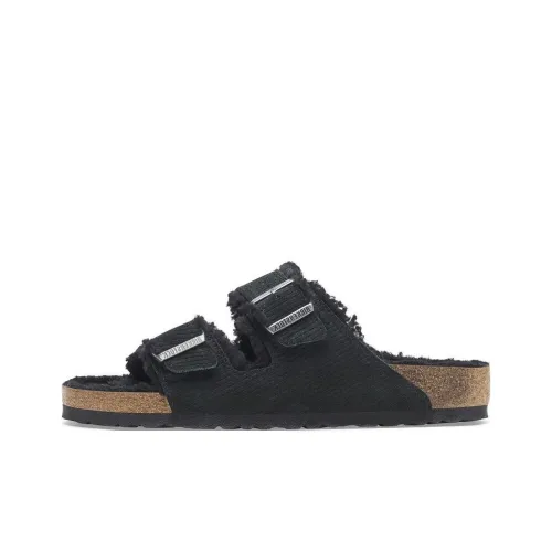 Birkenstock Arizona Shearling Слипоны Унисекс Черный