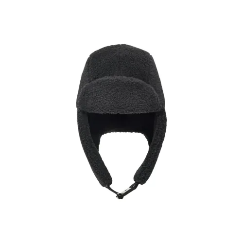 UGG Полиэстер Шапка-ушанка Мужская Черная