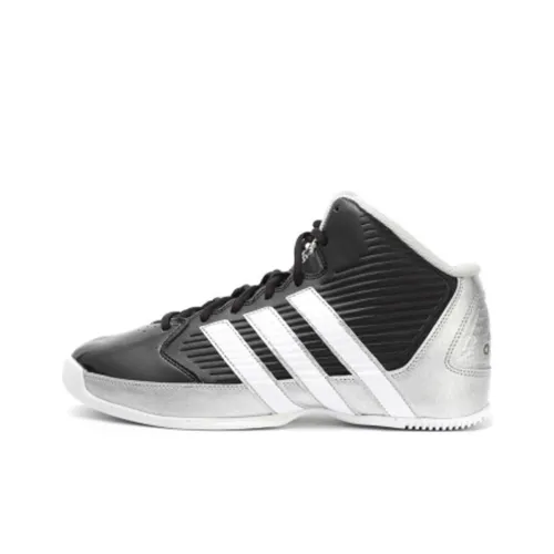 Adidas Commander TD 5 Slip-resistant Abrasion-resistant MID Топ Баскетбольные кроссовки Мужской Черный