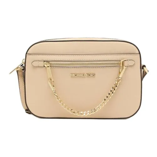 MICHAEL KORS Jet Set Saffiano кожа через плечо сумка большая женская CAMEL