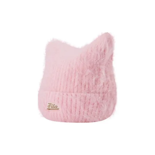 FILA FUSION Акриловые шапки-бини Женские Кремовые Розовые